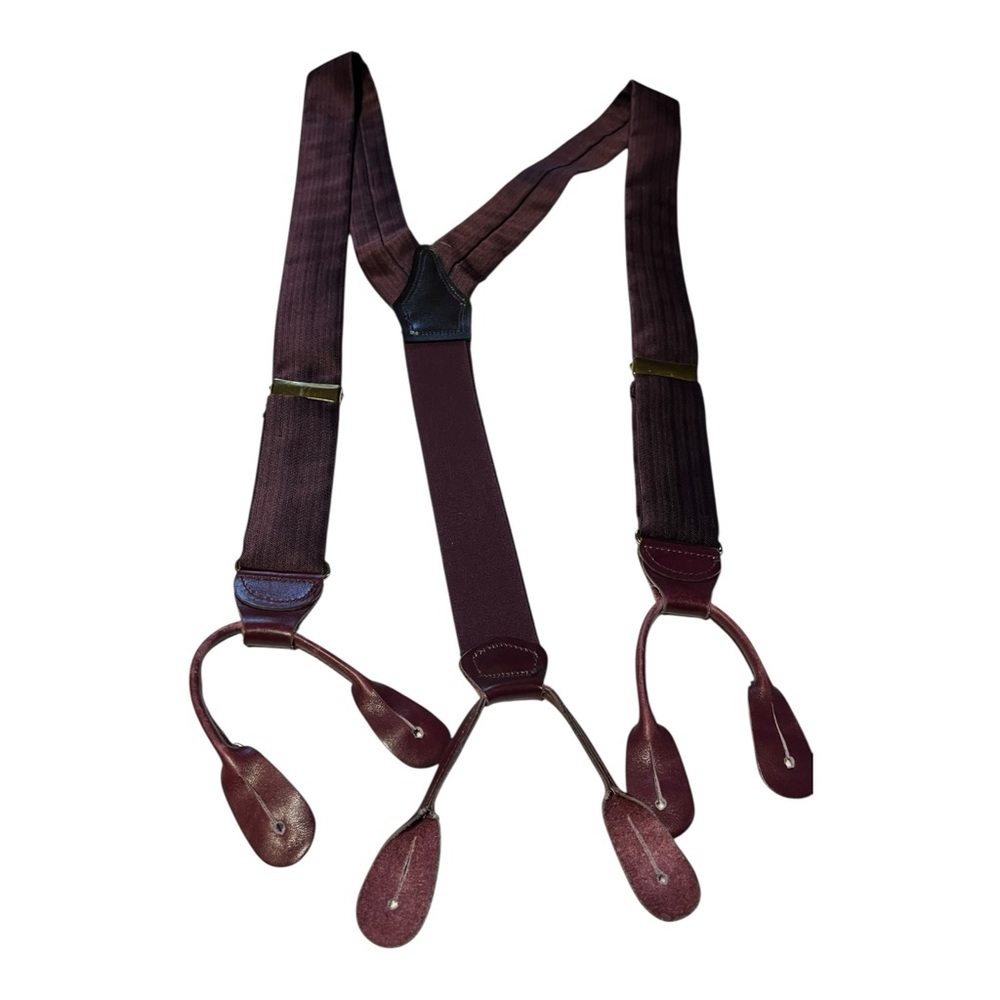 Vintage Suspender Braces Button Bundle - image 6